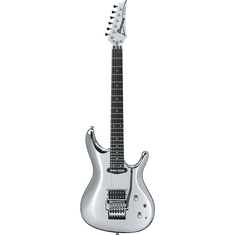 Foto van Ibanez js1cr joe satriani chrome boy signature gitaar