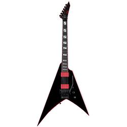 Foto van Esp ltd gh-sv black gary holt signature elektrische gitaar met koffer