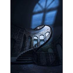 Foto van Komar the forgotten chateau vlies fotobehang 200x280cm 4-banen