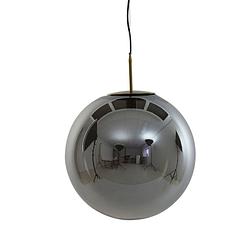 Foto van Light & living - hanglamp medina - 48x48x48 - zwart