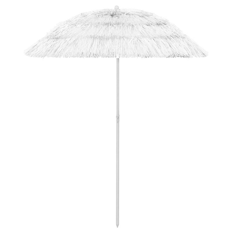 Foto van Vidaxl strandparasol 180 cm wit