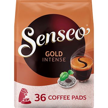 Foto van Senseo gold intense coffee pads 36 stuks 250g bij jumbo