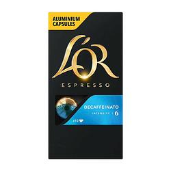 Foto van L'sor espresso decaffeinato koffiecups 10 stuks