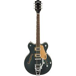 Foto van Gretsch g5622t electromatic center block bigsby cadillac green semi-akoestische gitaar