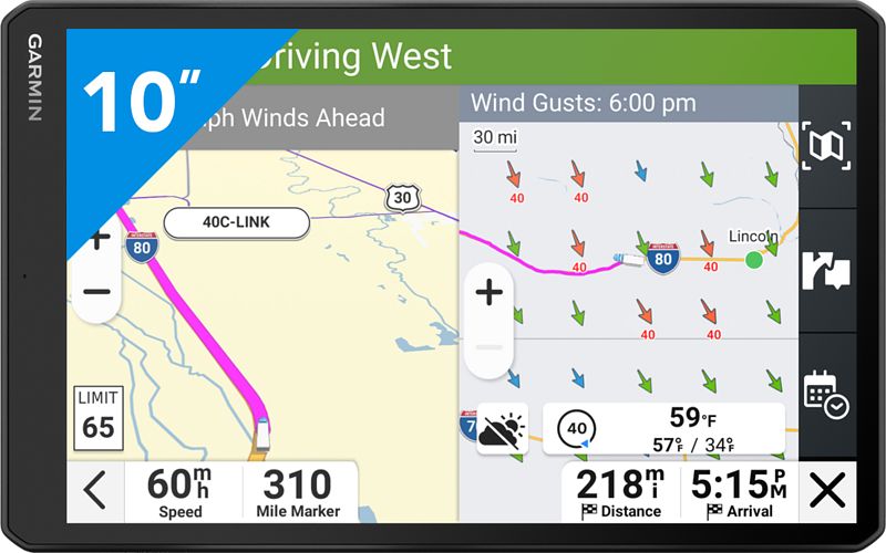 Foto van Garmin dezl lgv1020 truck europa + zuid-afrika