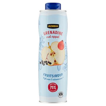 Foto van Jumbo fruitsiroop grenadine met appel 750ml