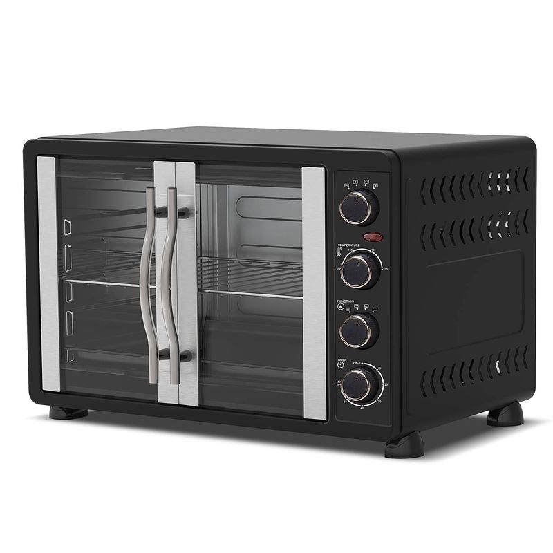 Foto van Turbotronic feo45 elektrische oven - 45 liter - zwart