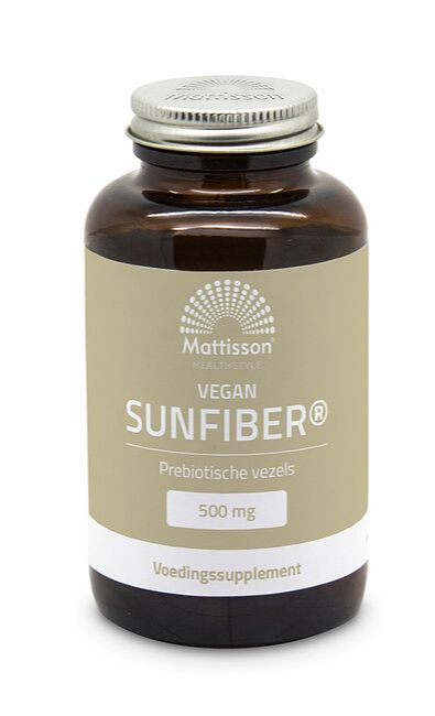 Foto van Mattisson healthstyle vegan sunfiber capsules