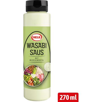 Foto van Hela wasabisaus met mierikswortel 270ml bij jumbo