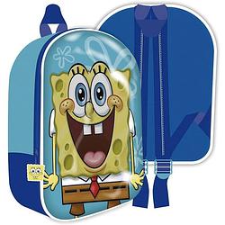 Foto van Nickelodeon rugzak spongebob junior 26 x 31 cm polyester blauw