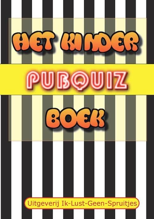 Foto van Het kinder pubquiz boek - opa en oma puntneus - paperback (9789464438727)