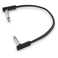 Foto van Rockboard flat patch cable mono jack haaks 20 cm