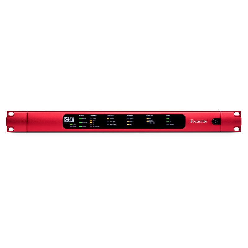 Foto van Focusrite pro rednet d64r 64x64 madi i/o converter