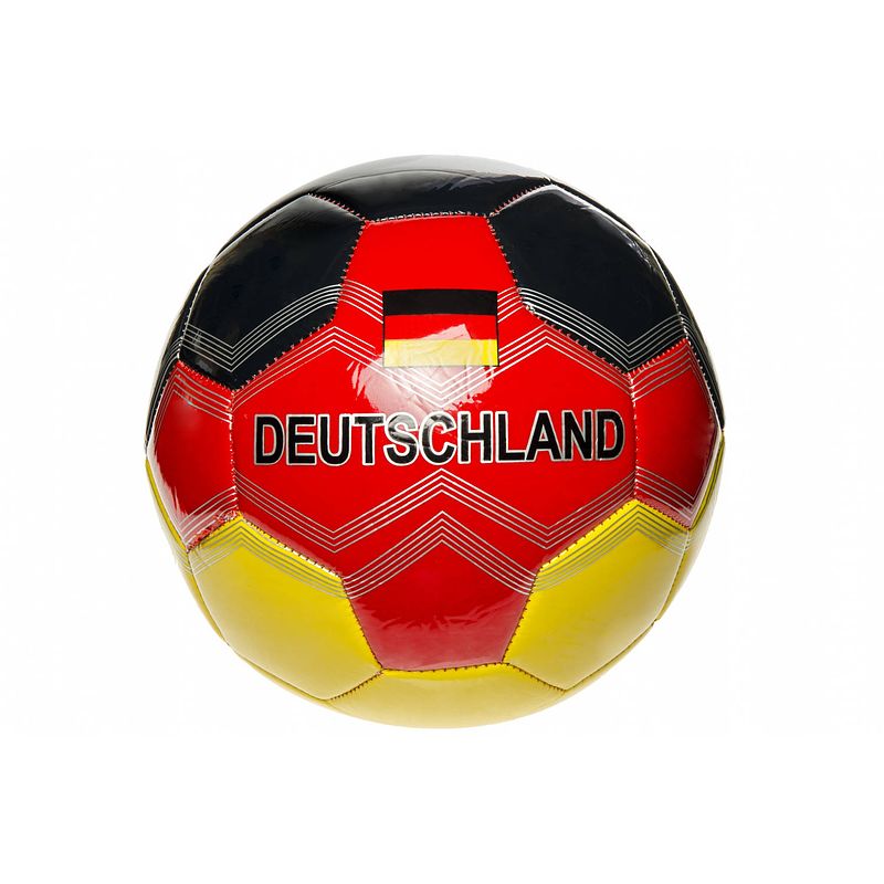 Foto van Lg-imports voetbal duitsland 22 cm zwart/rood/geel