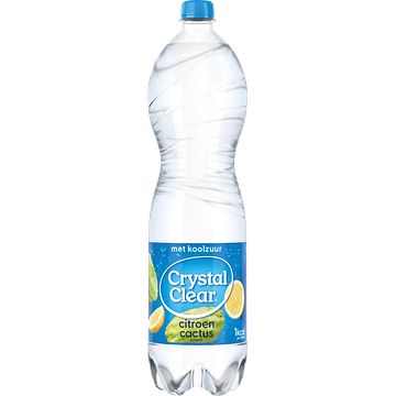 Foto van 2e halve prijs | crystal clear sparkling lemon cactus fles 1,5l aanbieding bij jumbo