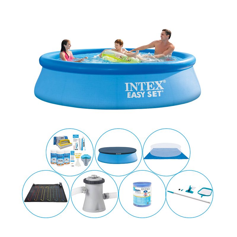 Foto van Intex easy set rond 305x76 cm - zwembad pakket