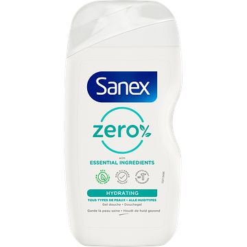 Foto van Zuiverende douchegel sanex zero% voor alle huidtypes {400ml} bij jumbo