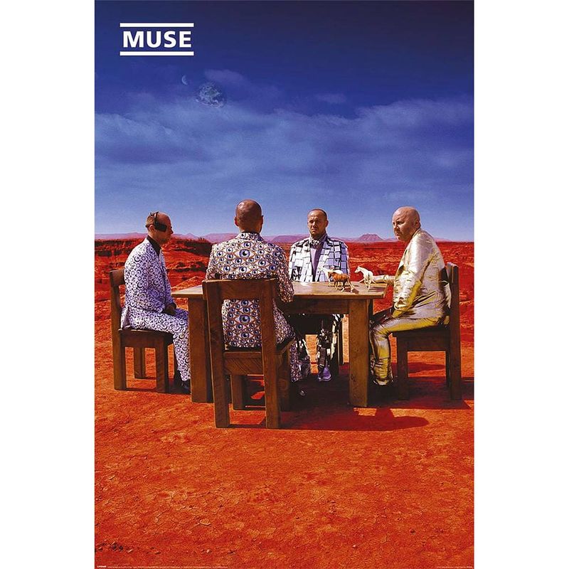 Foto van Pyramid muse black holes and revelations poster 61x91,5cm