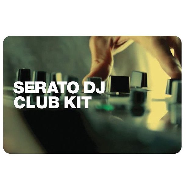 Foto van Serato dj club kit software plug-in kraskaart (serato dj + dvs)
