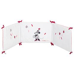 Foto van Disney minnie confetti stootrand - 40 x 180 cm - 100% polyester fluwelen kant