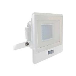 Foto van V-tac vt-138s led schijnwerper met sensor - 30 w - 2340 lm - 4000k -