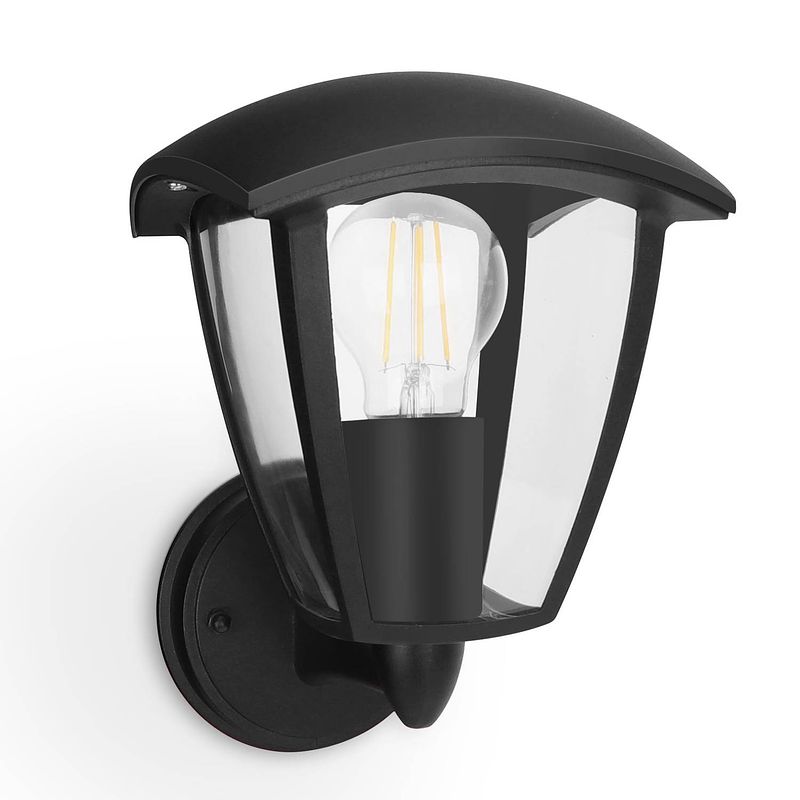 Foto van Aigostar 13uvb - buitenlamp - wandlamp - e27 fitting - voor binnen en buiten - ip44 buitengebruik - zonder lichtbron