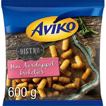 Foto van Aviko bistro mini aardappelkroketjes 600g bij jumbo