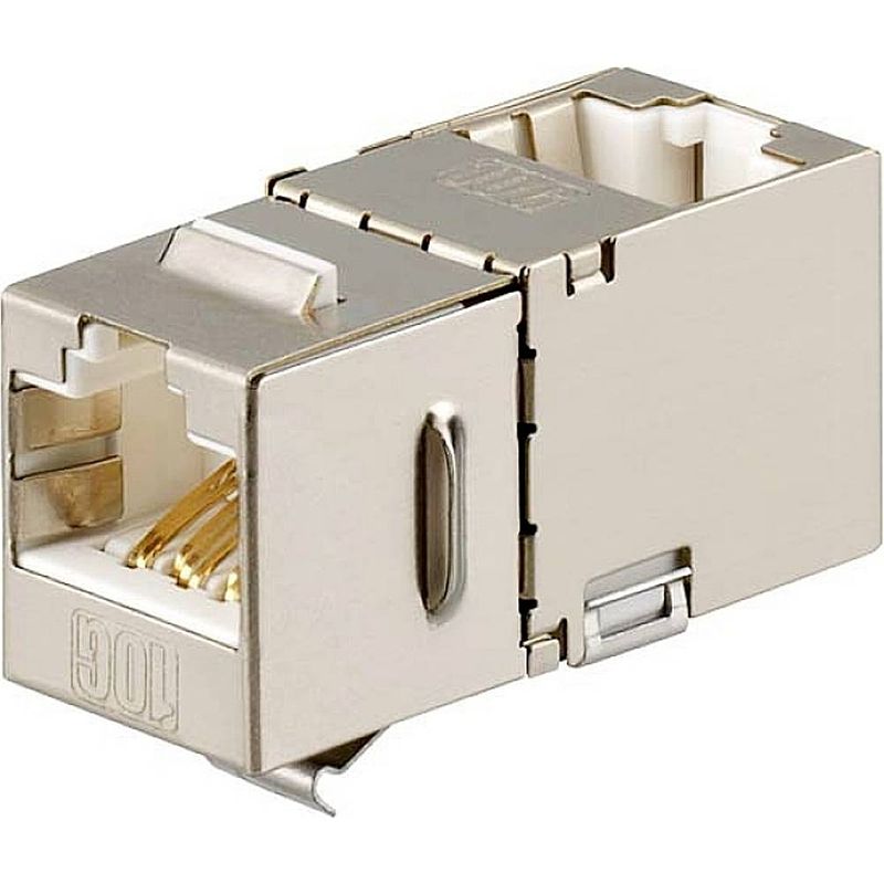 Foto van Rutenbeck rj45-koppeling netwerk adapter cat 6 [1x rj45-bus - 1x rj45-bus]