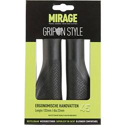 Foto van Mirage handvattenset grips in style 132/132mm zwart