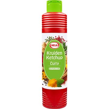 Foto van Hela kruiden ketchup curry superieur 930g bij jumbo