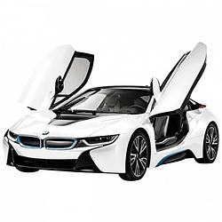 Foto van Rastar rc bmw i8 schaal 1:14 wit 30 cm