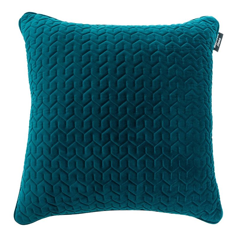 Foto van Decorative cushion dublin petrol 60x60 cm