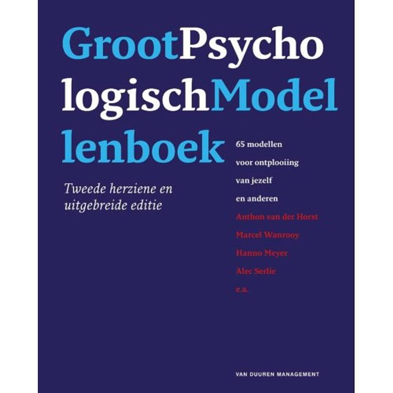 Foto van Groot psychologisch modellenboek