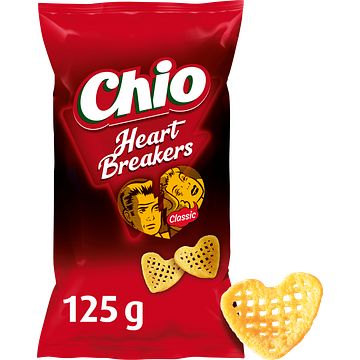 Foto van 2 voor € 2,75 | chio heartbreakers classic 125g aanbieding bij jumbo