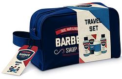 Foto van Barbershop face hair & body travel set