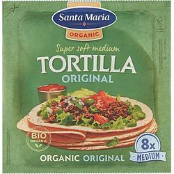 Foto van Tortilla organic original medium (8pack) 12 x 320g bij jumbo