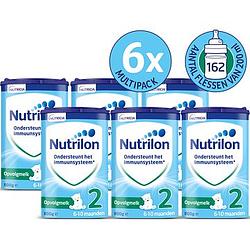 Foto van Nutrilon opvolgmelk 2 6+ maanden 6 x 800g bij jumbo