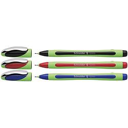 Foto van Schneider fineliner xpress 0,8 mm 14,6 cm rubber 3 stuks