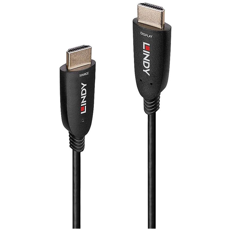 Foto van Lindy 38512 hdmi-kabel hdmi aansluitkabel hdmi-a stekker 20.00 m zwart