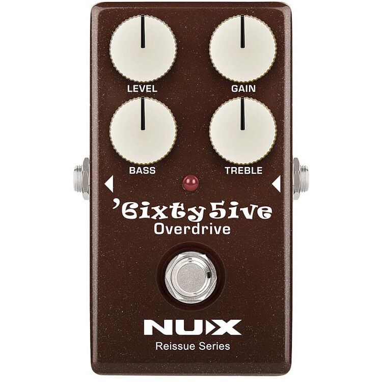 Foto van Nux 65o-10 6ixty 5ive overdrive analog effectpedaal