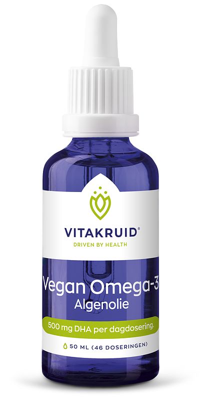 Foto van Vitakruid omega-3 algenolie