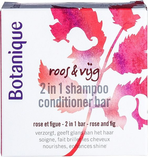 Foto van Botanique roos & vijg 2in1 shampoo bar