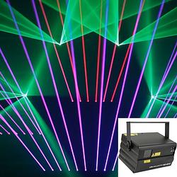 Foto van Showtec galactic rgb-2000 kleuren laser met ilda