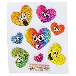 Foto van Lg-imports emojistickervel hartjes junior 11,5 x 7 cm