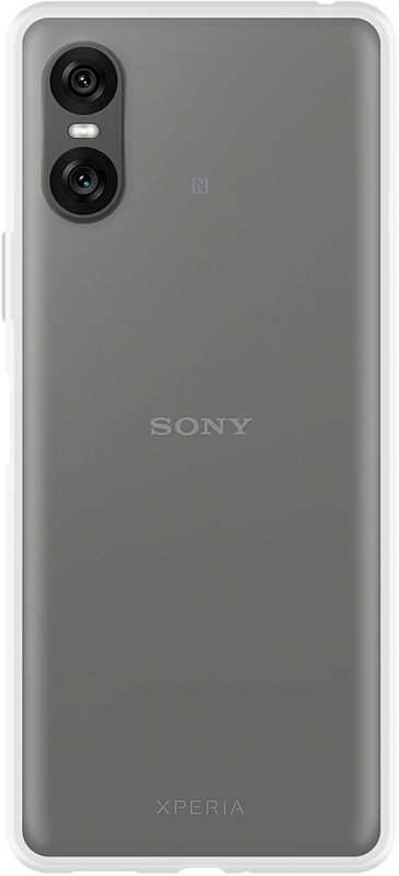 Foto van Just in case soft design sony xperia 10 vi back cover transparant