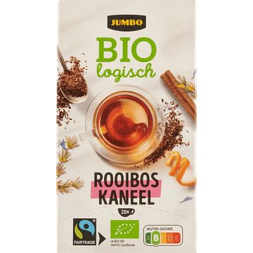 Foto van Jumbo biologisch rooibos thee kaneel 20 stuks