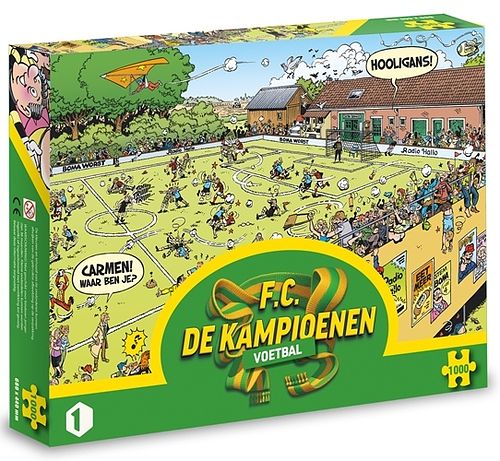 Foto van F.c. de kampioenen - voetbal puzzel (1000 stukjes) - overig (5407006501350)