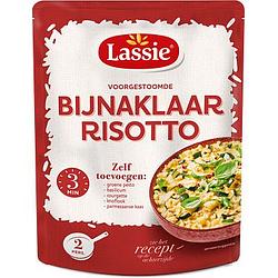 Foto van Lassie voorgestoomde bijnaklaar risotto 250g bij jumbo