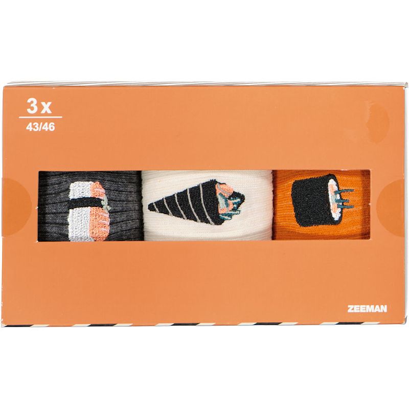 Foto van Giftbox heren sokken 3-pack