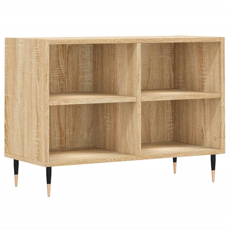 Foto van Vidaxl tv-meubel 69,5x30x50 cm bewerkt hout sonoma eikenkleurig